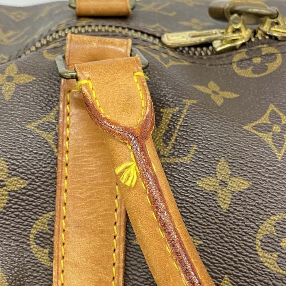 LOUIS VUITTON Brown Monogram Keepall 50 Boston Bag - Picture 9 of 10